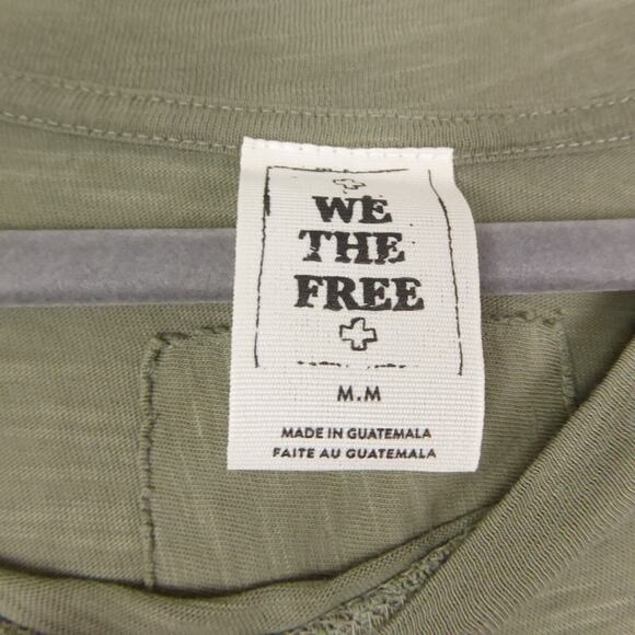 We The Free Shirt Womens SZ M Arden Oversized Slouchy Boho Classic Everyday - Picture 4 of 10